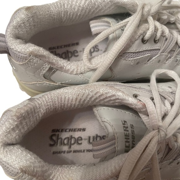 Skechers Shape Ups Shoes White Size 7 - Picture 5 of 7